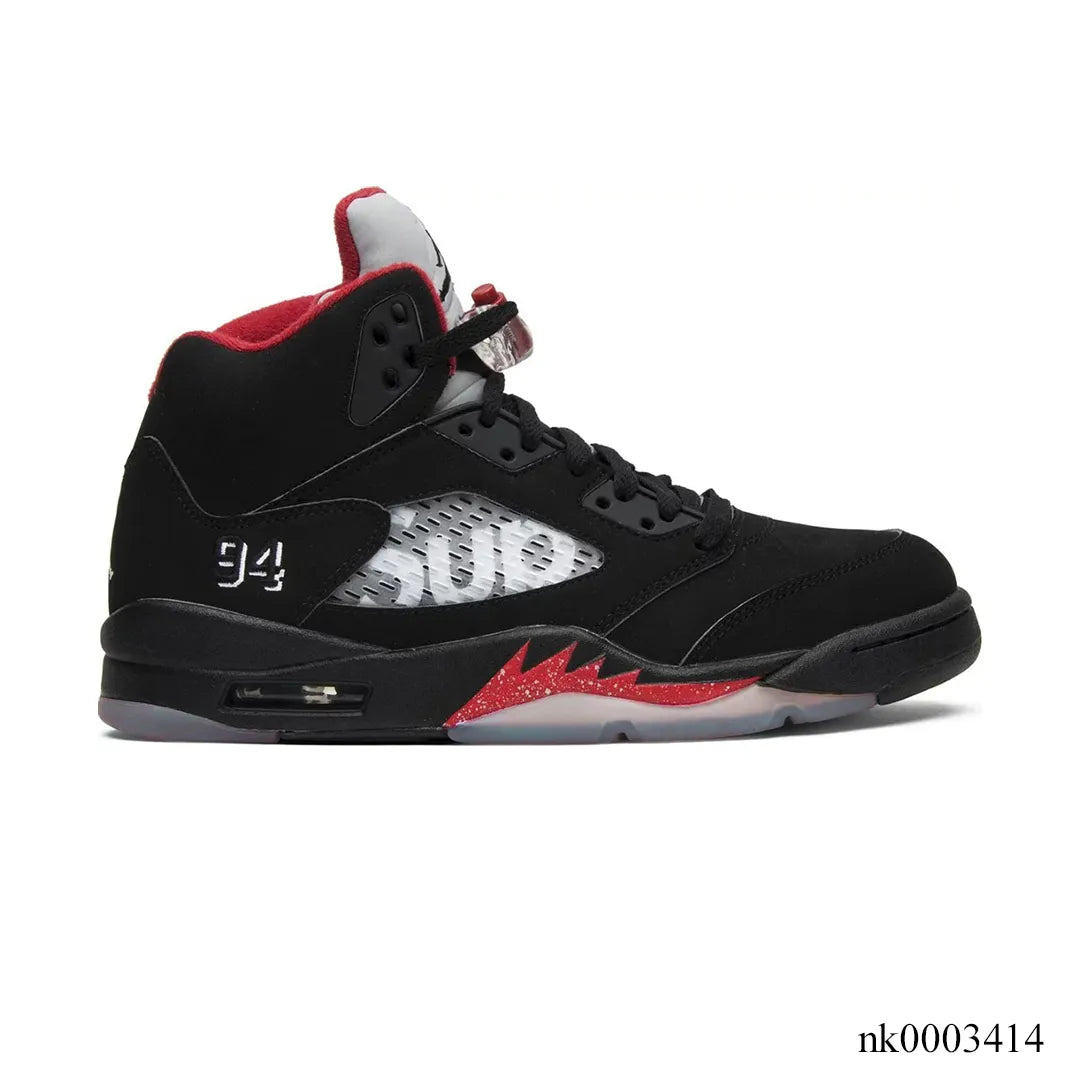 SUP x AJ 5 Black Shoes Sneakers – nk0003414 image 0
