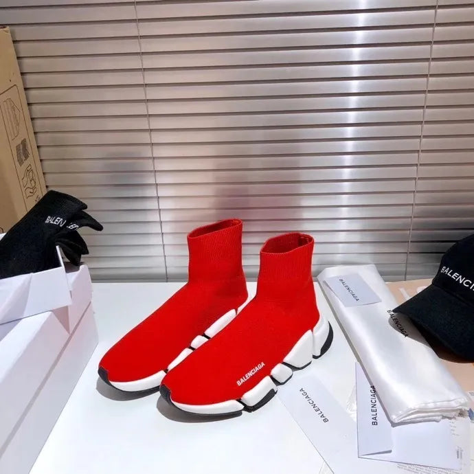 BLCG Speed Trainer Mid Raspberry Red Shoes Sneakers - bl0000004 image 7