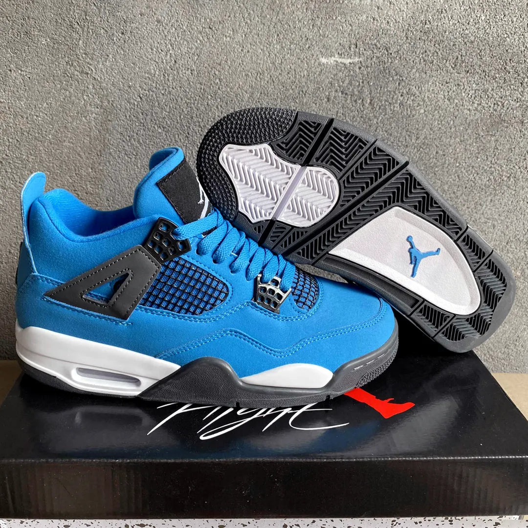 AJ 4 Pure Blue Shoes Sneakers - nk0004728 image 3