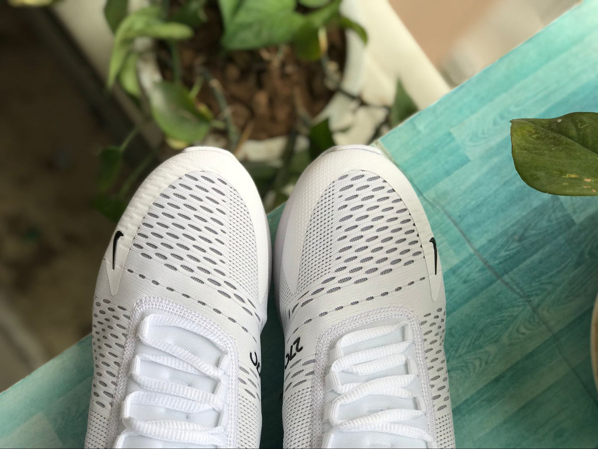 AM 270 White Black Shoes Sneakers - nk0000441 image 13