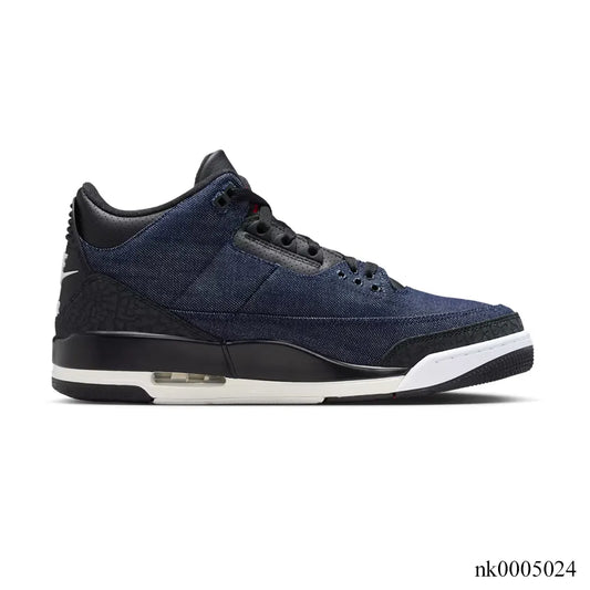 Levi's x AJ 3 Indigo Shoes Sneakers – nk0005024 image 0