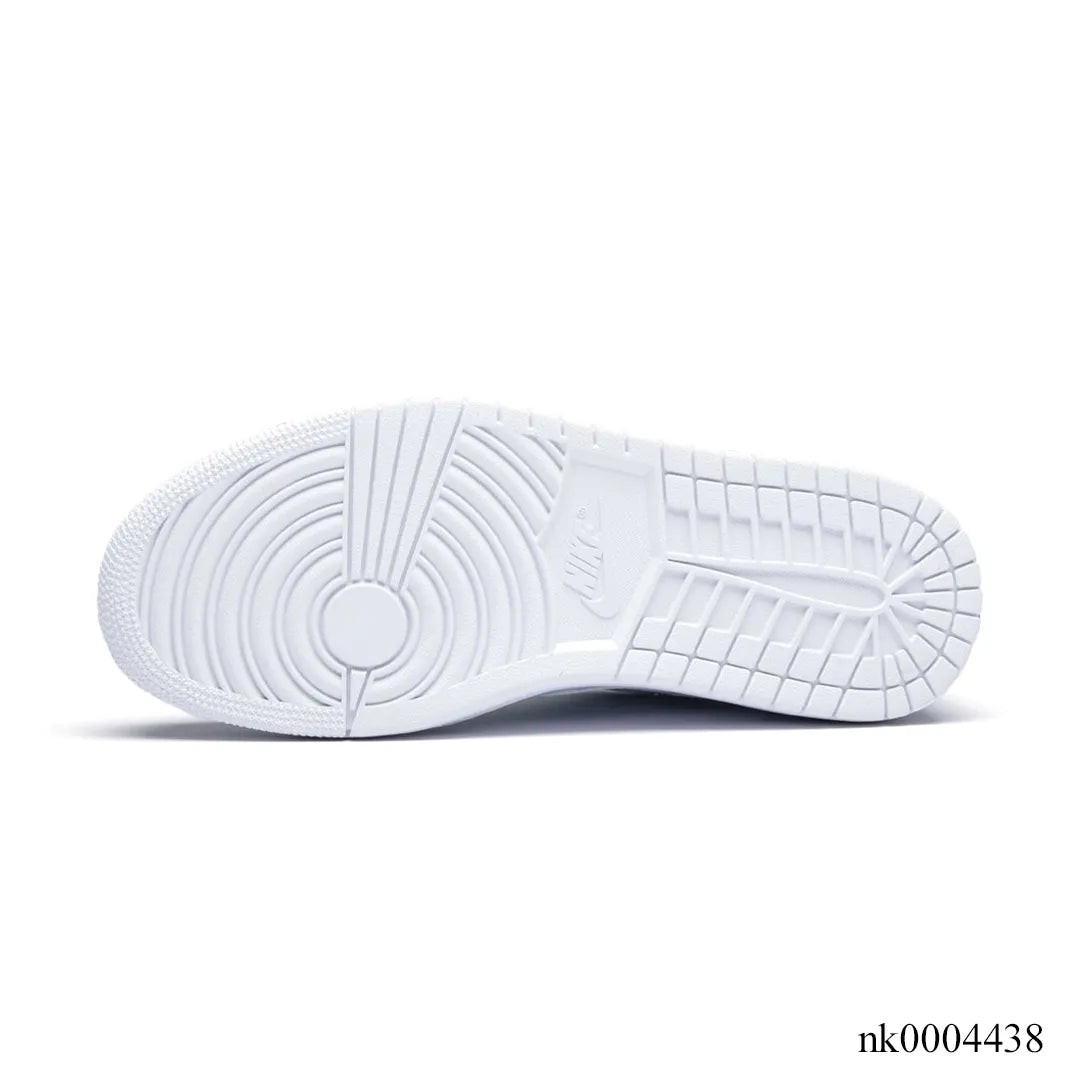 Travis Scott x AJ 1 Low White Party Shoes Sneakers - nk0004438 image 4