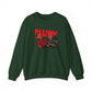 Graphic Print Crewneck Sweatshirt - POD0035 image