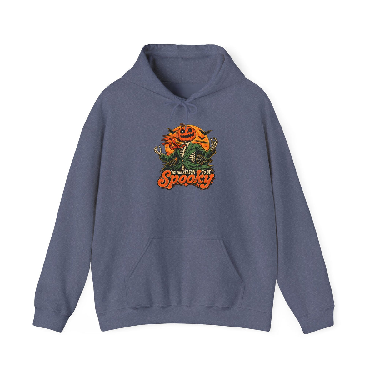 Spooky Season Hooded Sweatshirt - S, Heather Navy image