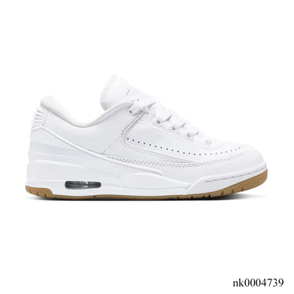AJ 2/3 White Gum Shoes Sneakers - nk0004739 image 0