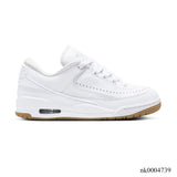 AJ 2/3 White Gum Shoes Sneakers - nk0004739 image 0