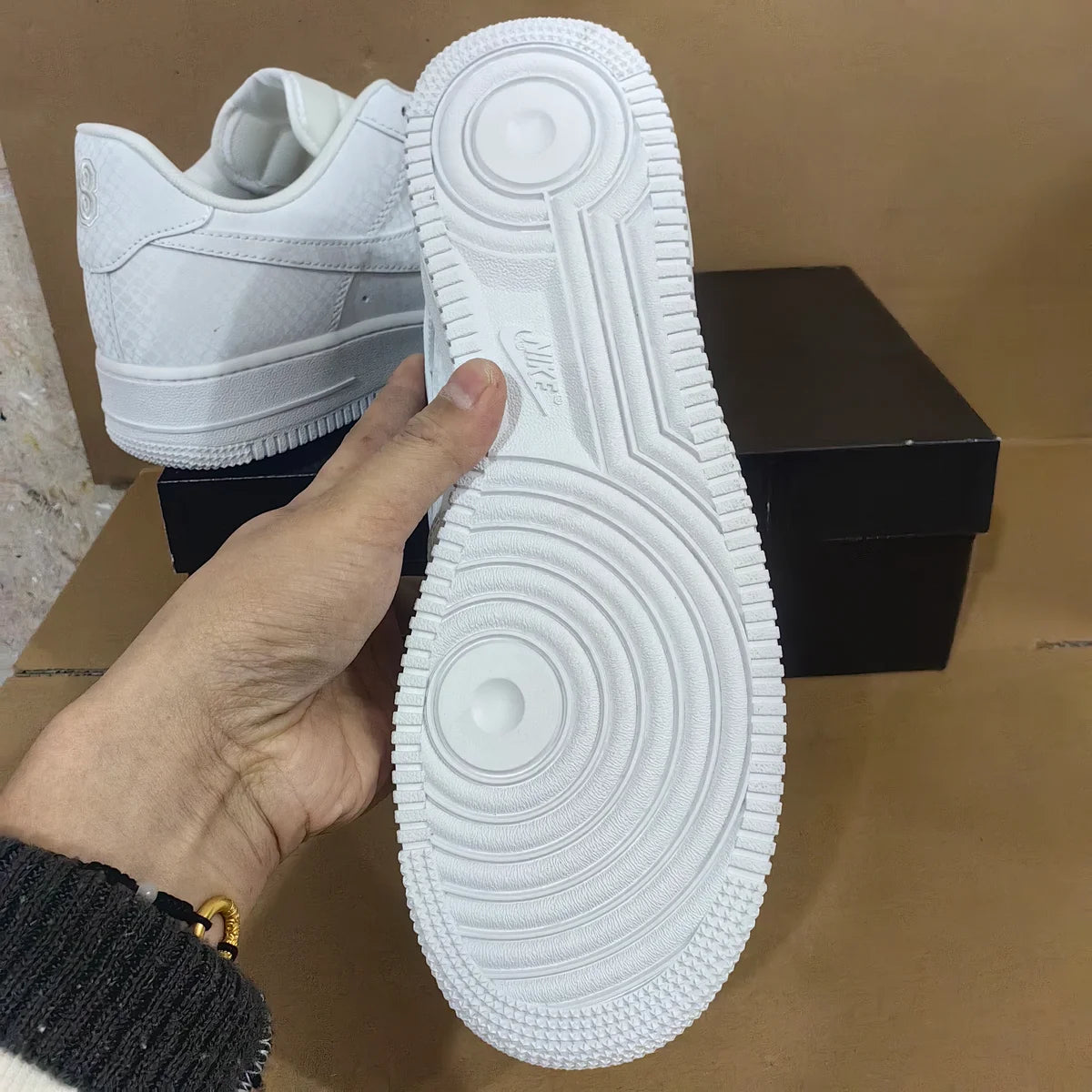 Kobe Bryant x AF 1 Low Triple White Shoes Sneakers - nk0004496 image 17