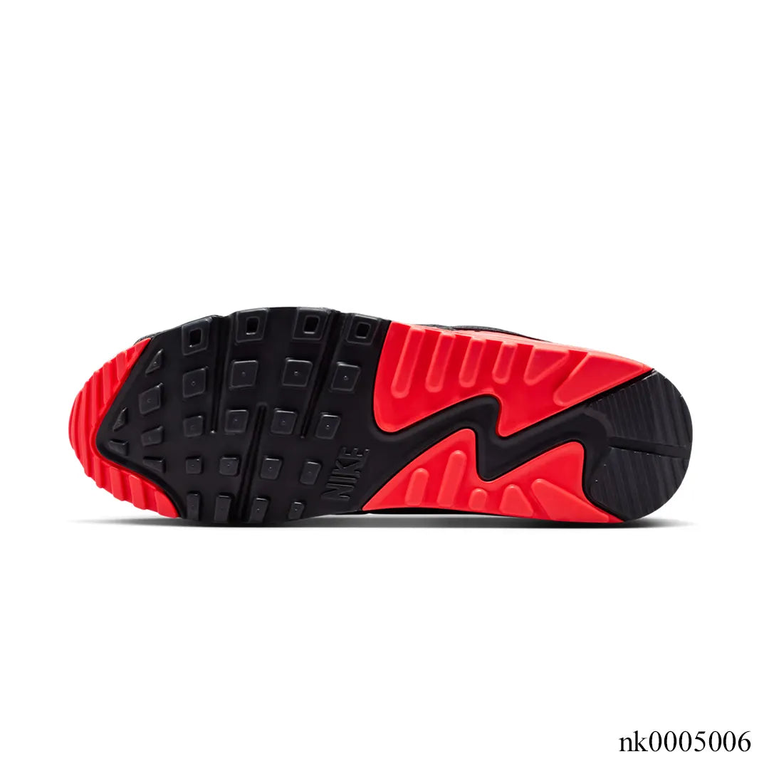 AM 90 White/Infrared 23 Shoes Sneakers – nk0005006 image 5