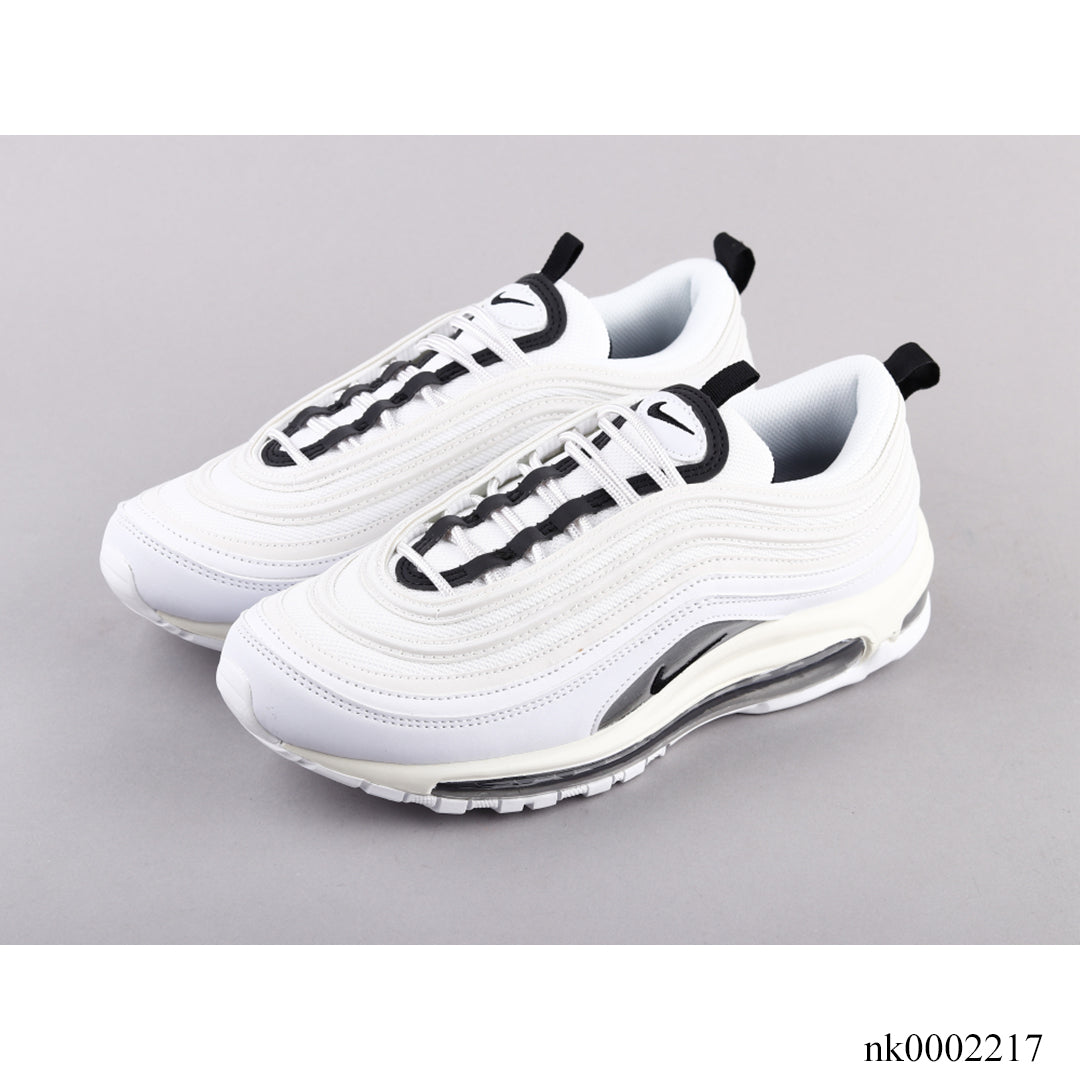 AM 97 White Black Silver Shoes Sneakers - nk0002217 image 5