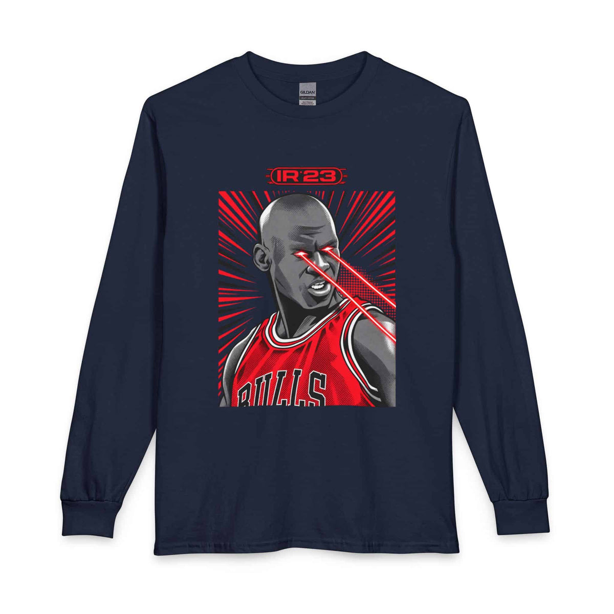Graphic Print Long Sleeve T-Shirt – POD0032 image