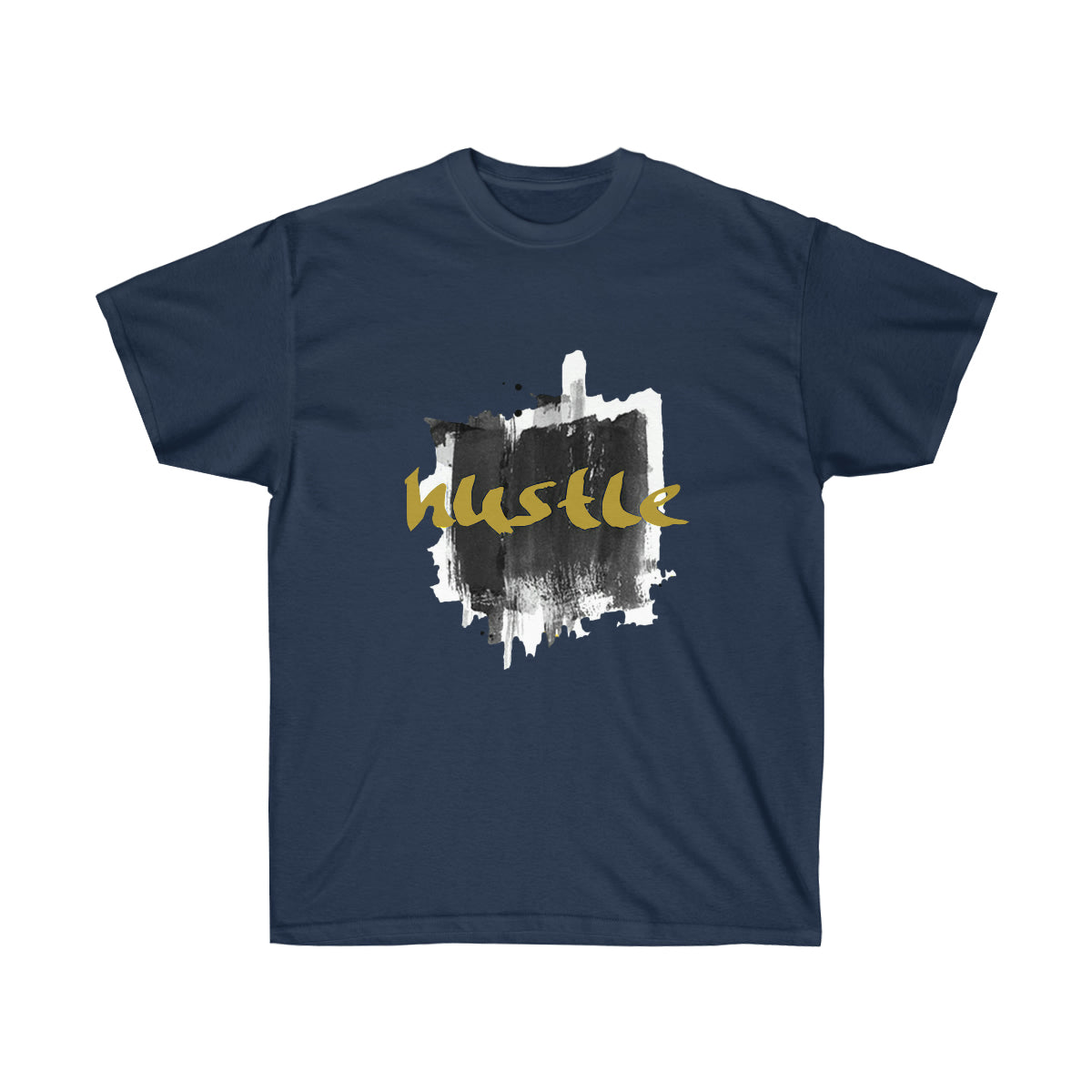 Rap Hustle Graphic Men T-Shirt - Navy, 3XL image