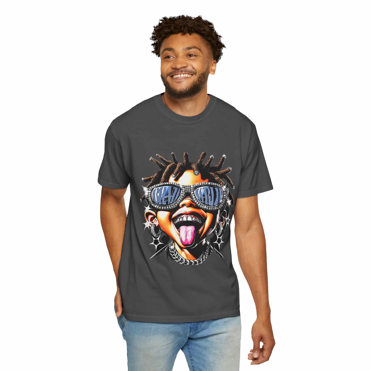 Diamond Drip Unisex Garment-Dyed T-shirt image 89