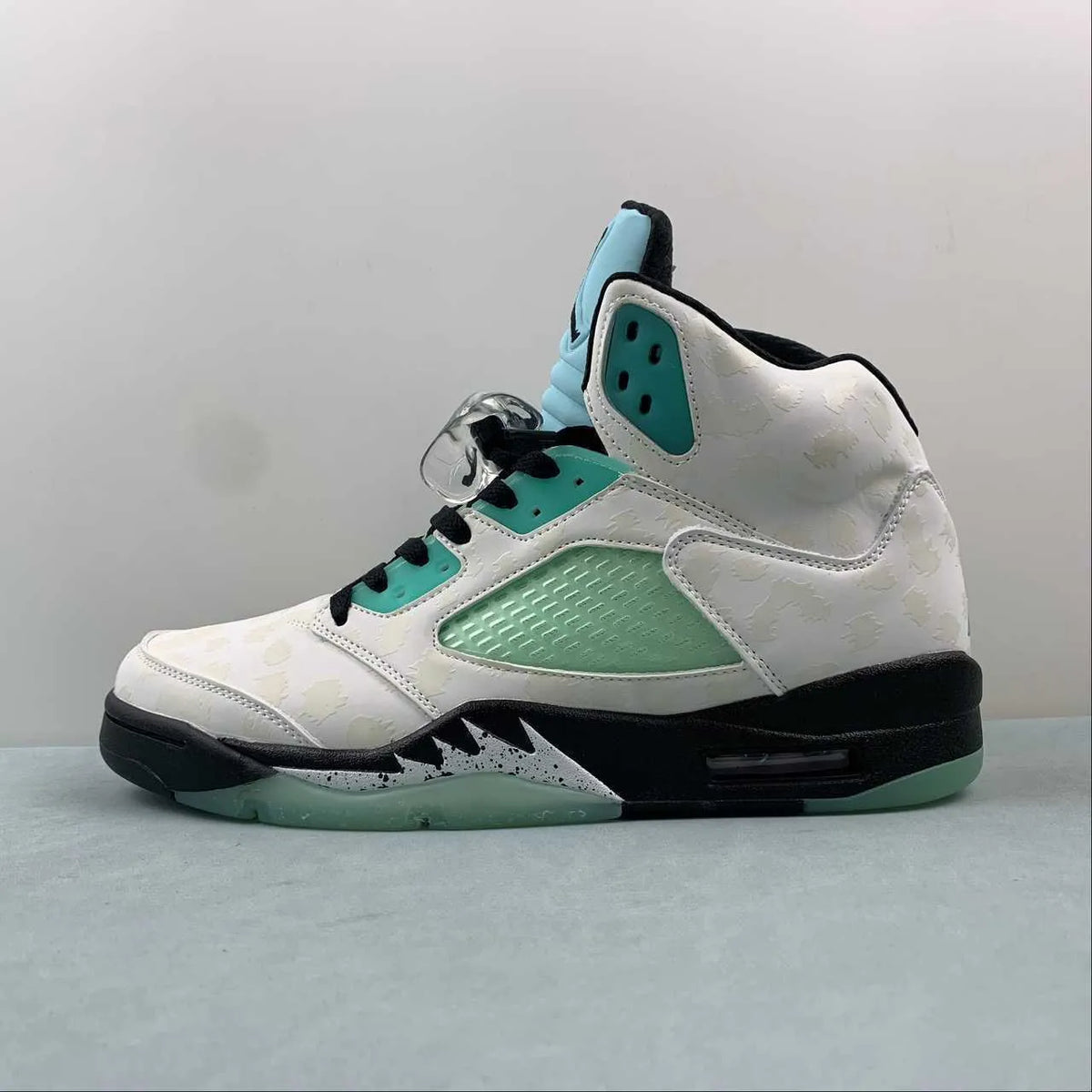AJ 5 Retro Island Green Shoes Sneakers - nk0000087 image 5