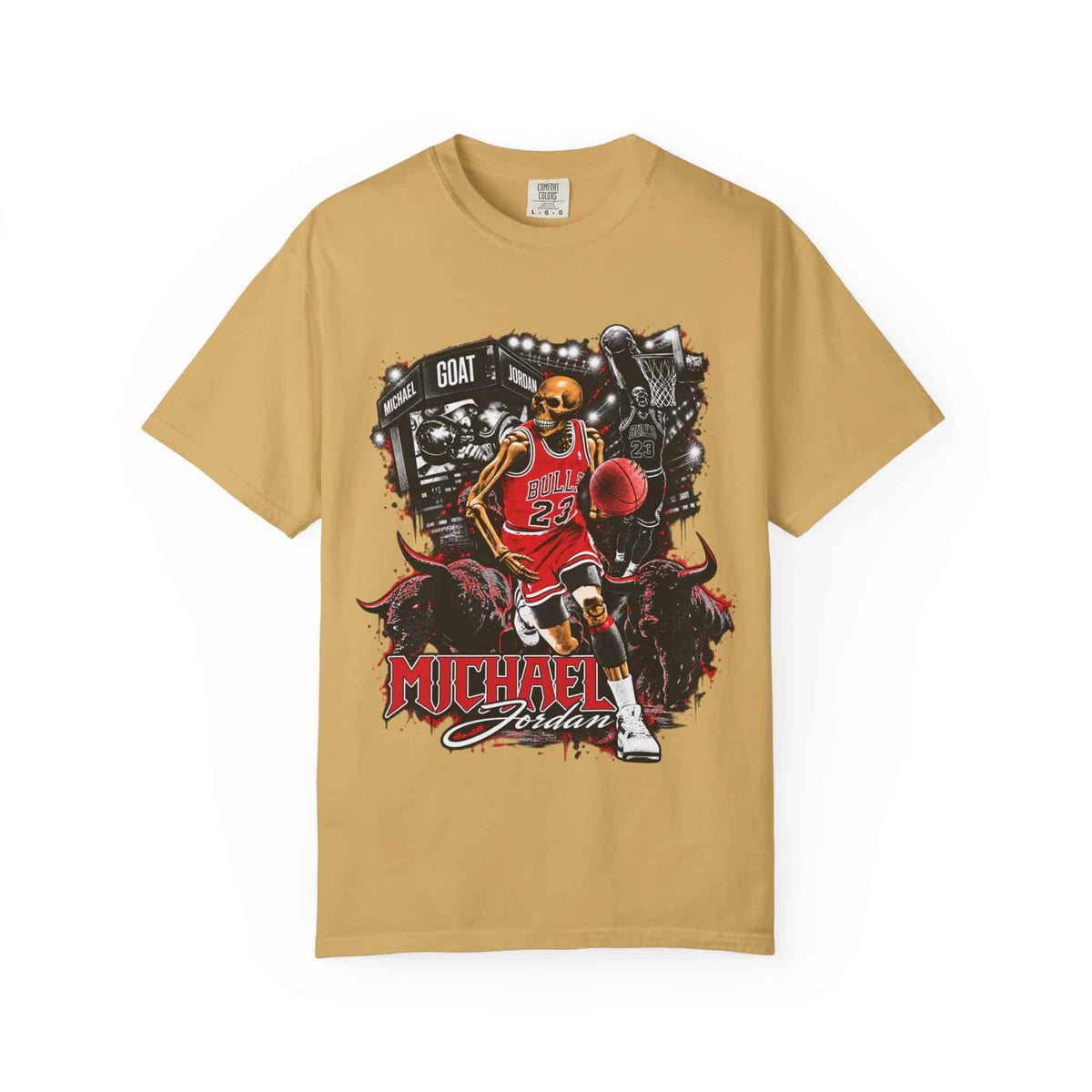 Chicago Legend 23 Unisex Garment-Dyed T-shirt image