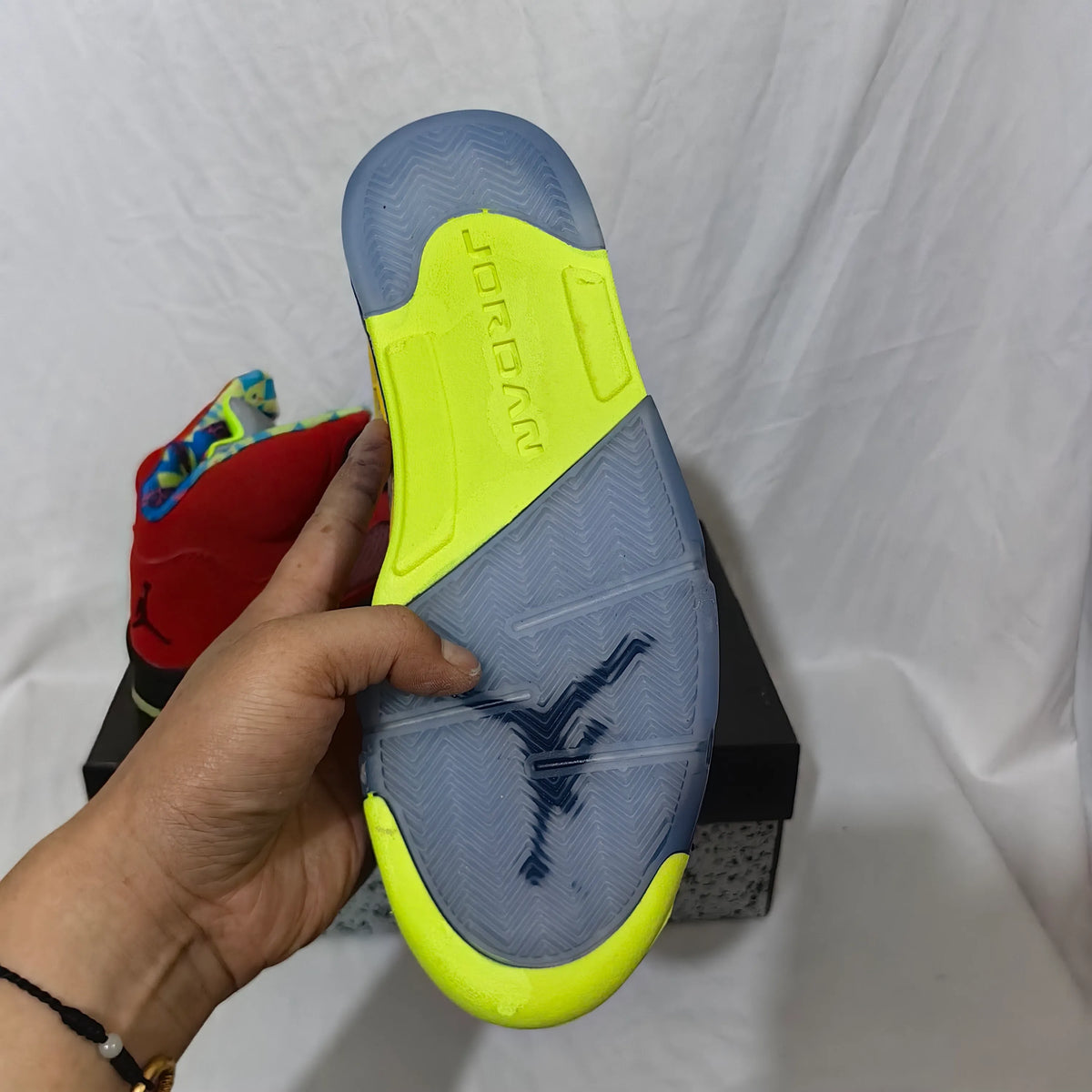 AJ 5 Retro SE What The Shoes Sneakers - nk0005158 image 16