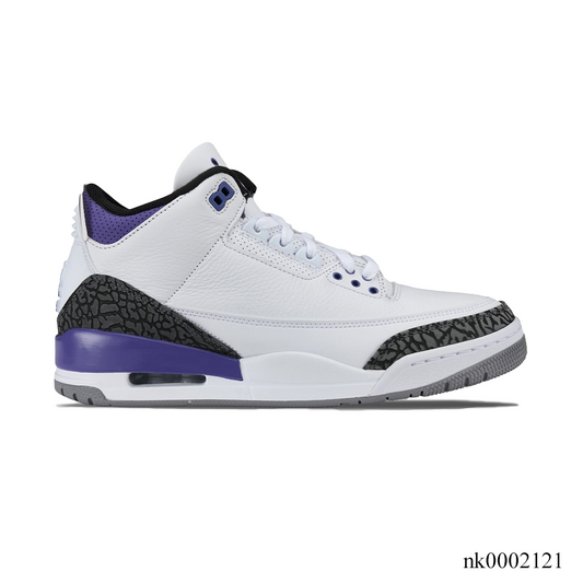 AJ 3 Dark Iris Shoes Sneakers - nk0002121 image
