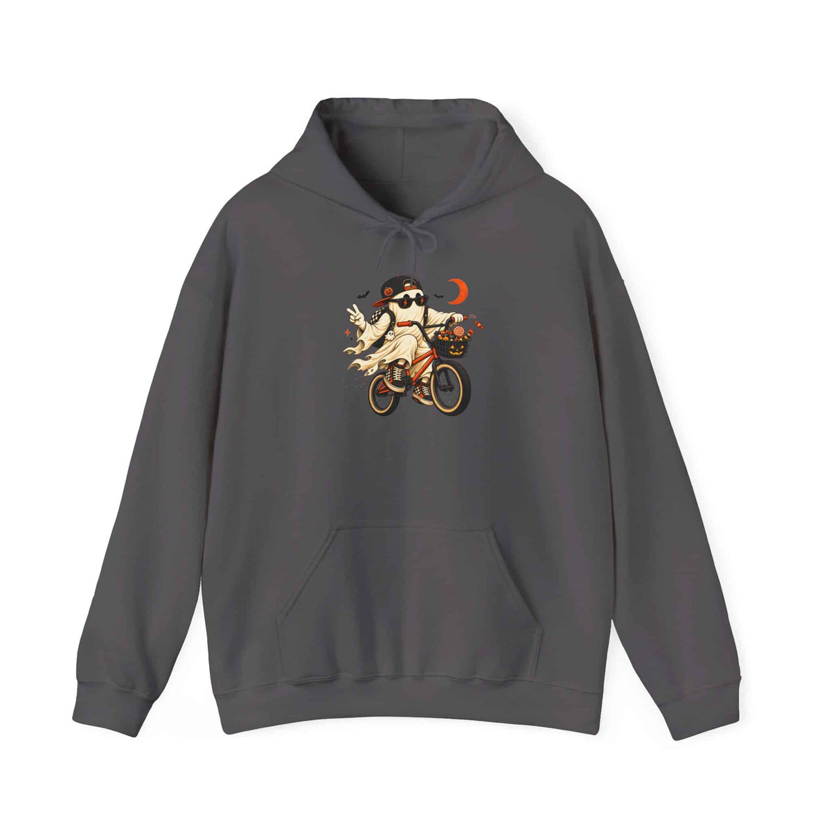 Ghost Rider BMX Hooded Sweatshirt - M, Charcoal image