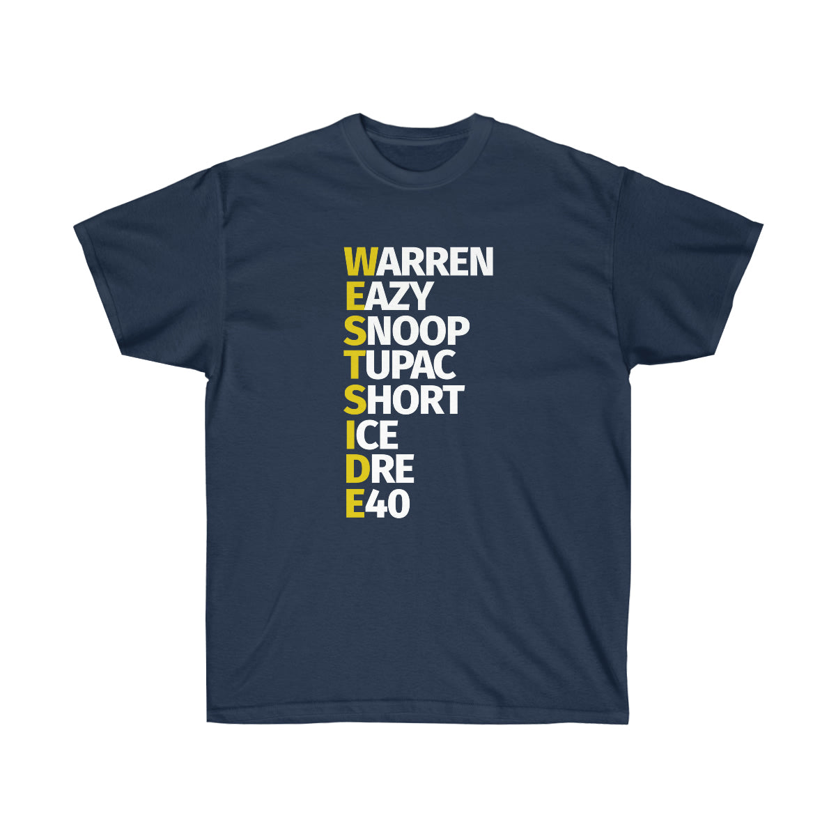 West Side Men T-Shirt - Navy, 3XL image