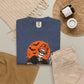 Retro Skater Skeleton Halloween Unisex Garment-Dyed T-shirt image 63