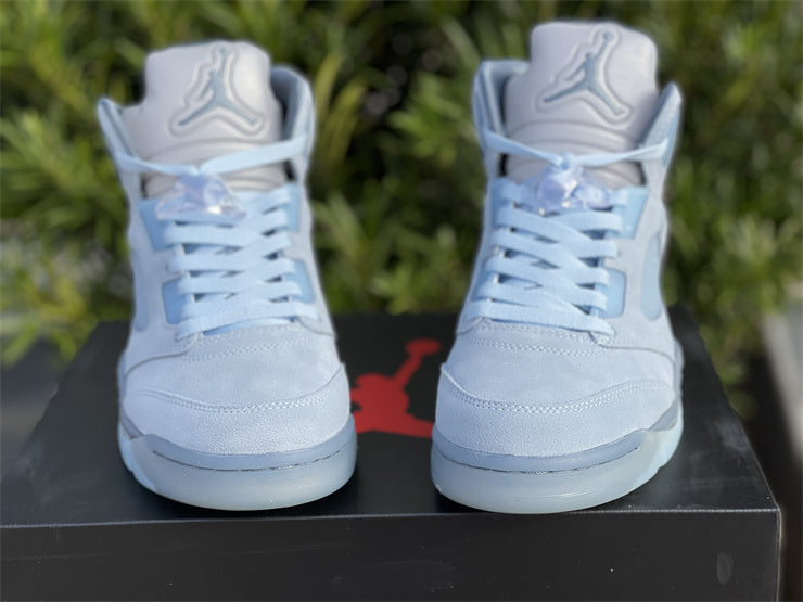 AJ 5 Retro Bluebird Shoes Sneakers - nk0001958 image 3