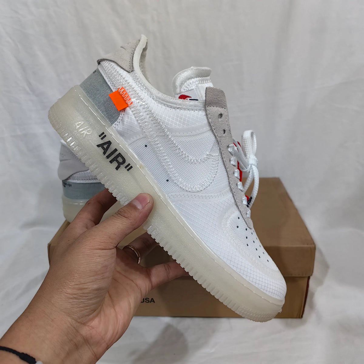 OW x AF 1 Low The Ten Shoes Sneakers – nk0000002 image 3