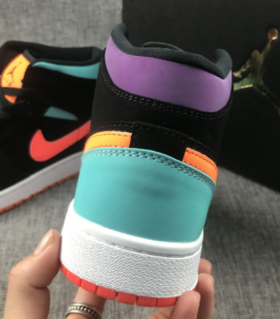 AJ 1 Mid What The Multi-Color Shoes Sneakers - nk0001747 image 6