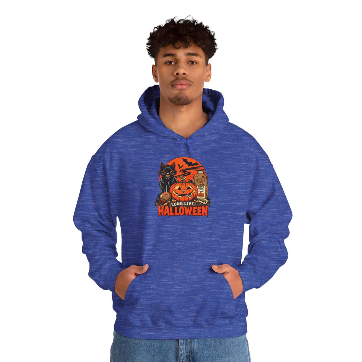 Midnight Cat Hooded Sweatshirt image 31