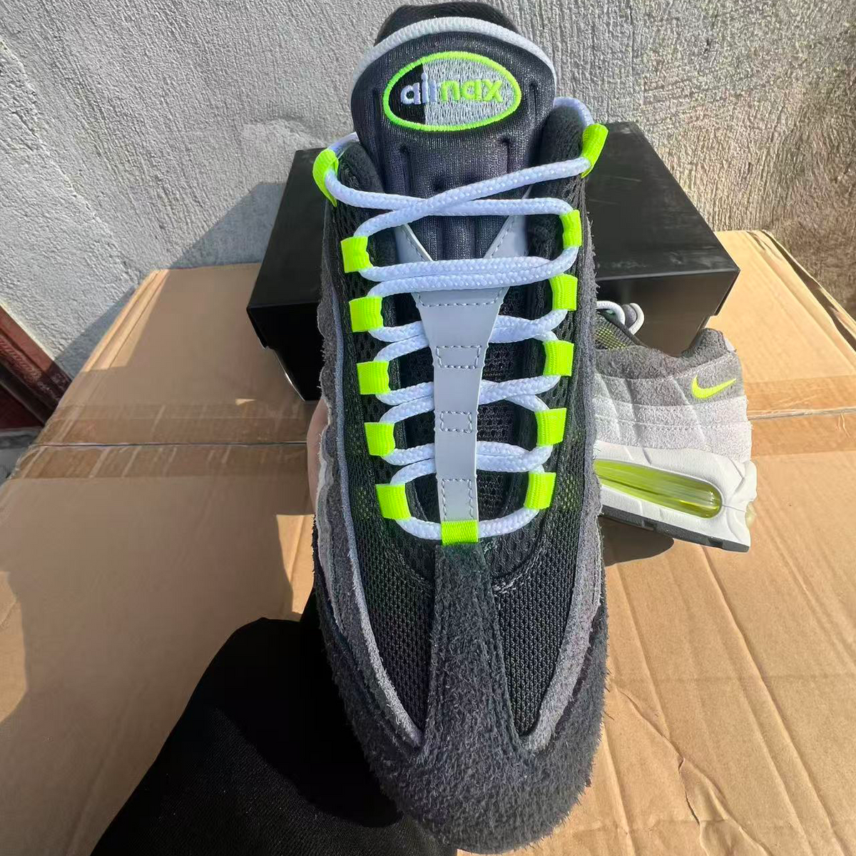 Sergio Lozano x AM 95 OG 'Reverse Neon' Shoes Sneakers - nk0004831 image 7