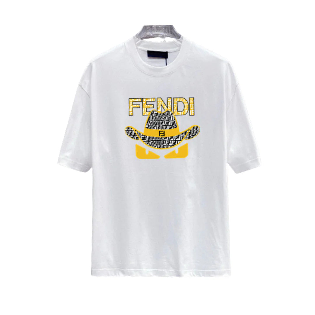 FD Logo-Print Cotton T-Shirt - FD0011 image 0