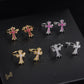 CH Cross Hoop Earrings - CH0165 image 1