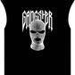 Gangster Mask Unisex Garment-Dyed Muscle Tee image