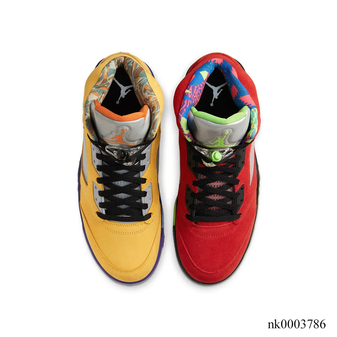 AJ 5 "What The" Shoes Sneakers  - nk0003786 image 7