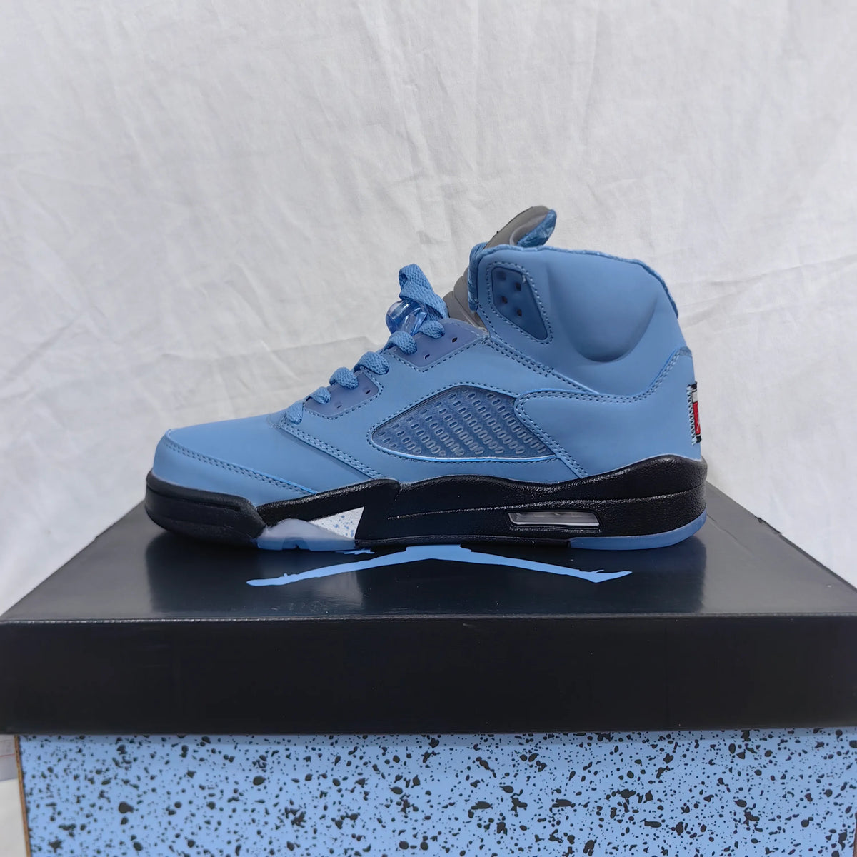 AJ 5 UNC University Blue Shoes Sneakers - nk0002350 image 14