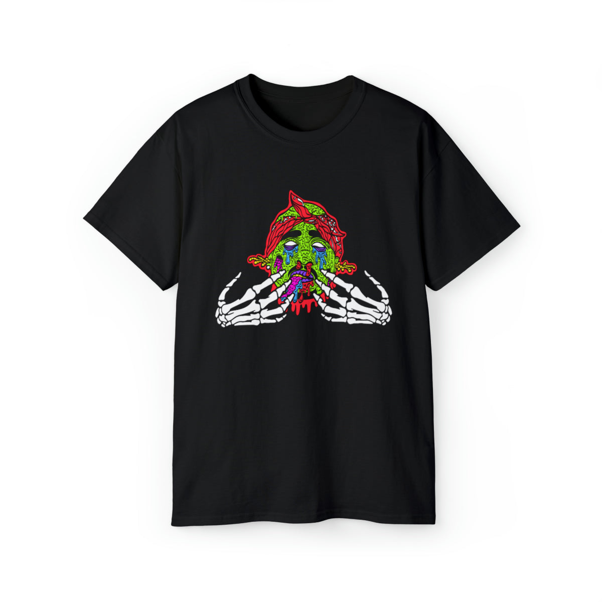 2Pac Monster  T-Shirt - Black, M image