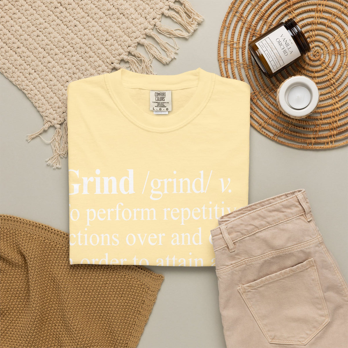 Grind Definition Unisex Garment-Dyed T-shirt image 15