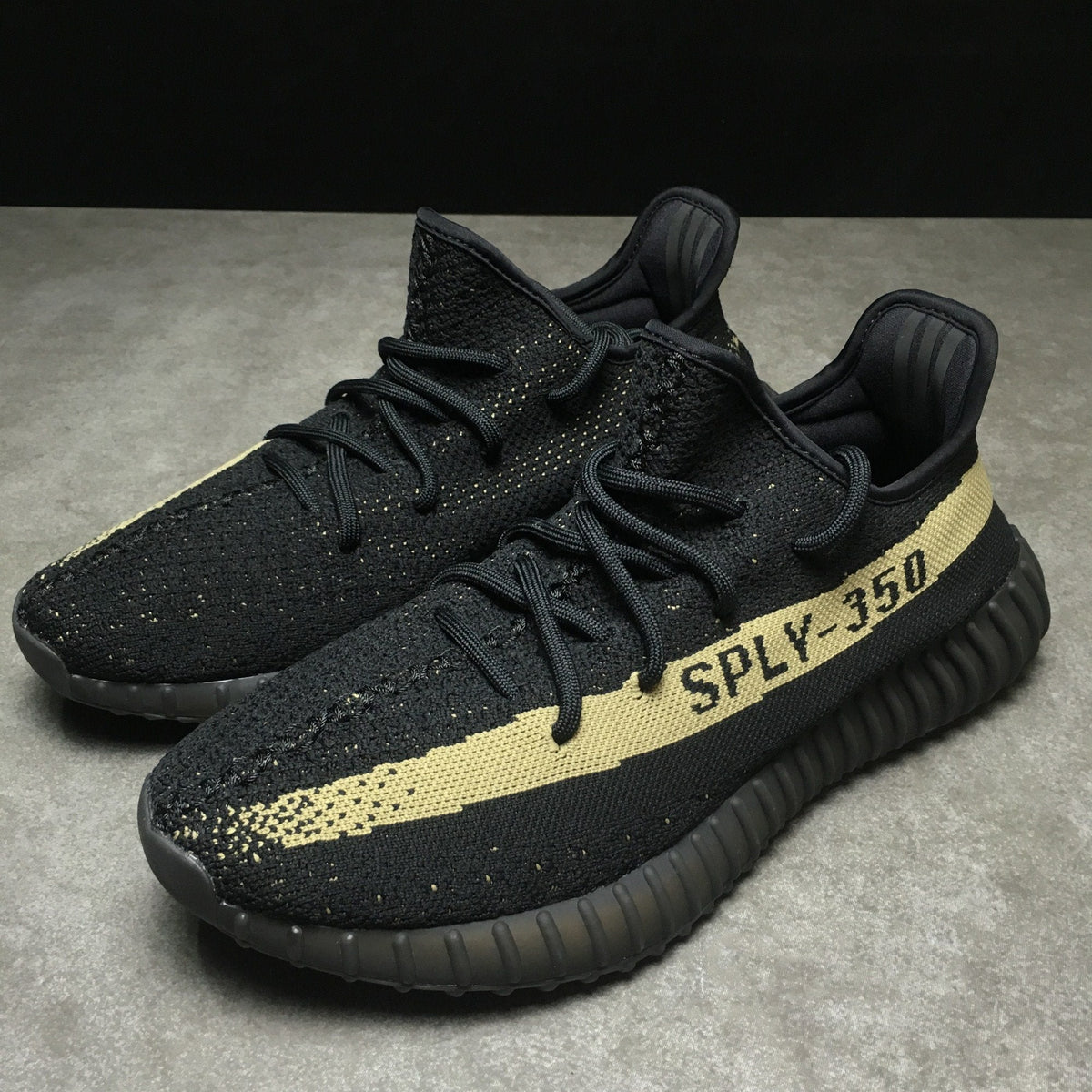 YzY Boost 350 V2 Core Black Green Shoes Sneakers - ad0000017 image 6
