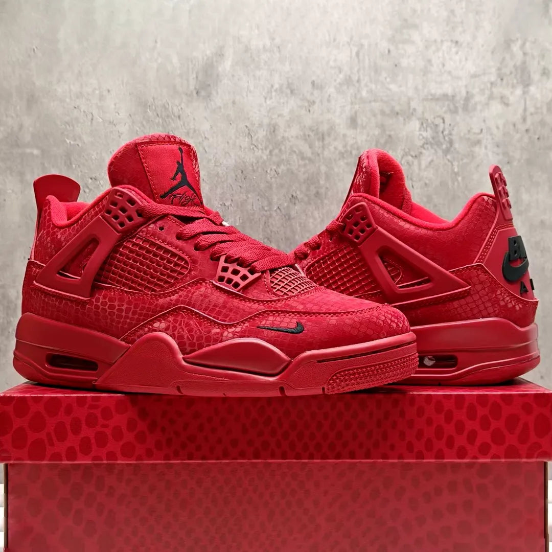 Nigel Sylvester x AJ 4 Red Mamba Shoes Sneakers - nk0004681 image 4