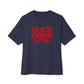 Graphic Print Unisex Oversized Boxy Tee - POD0040 image 28