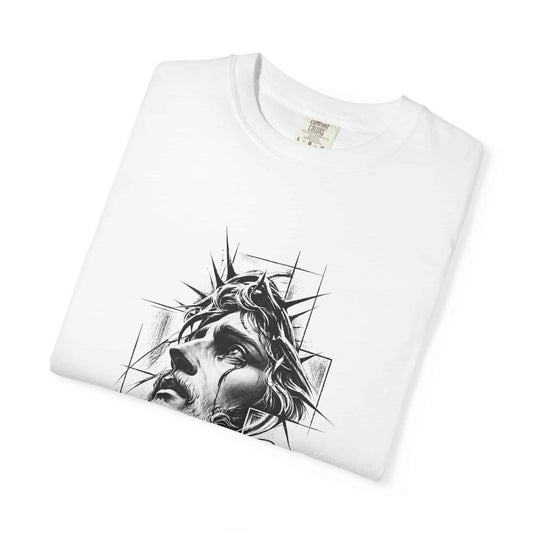 Crown of Faith 1 Unisex Garment-Dyed T-shirt image 2