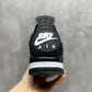 Nigel Sylvester x AJ 4 Black By Black Shoes Sneakers - nk0004380 image 6