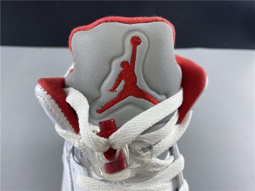 AJ 5 Fire Red Silver Tongue (2020) Shoes Sneakers - nk0000787 image 12