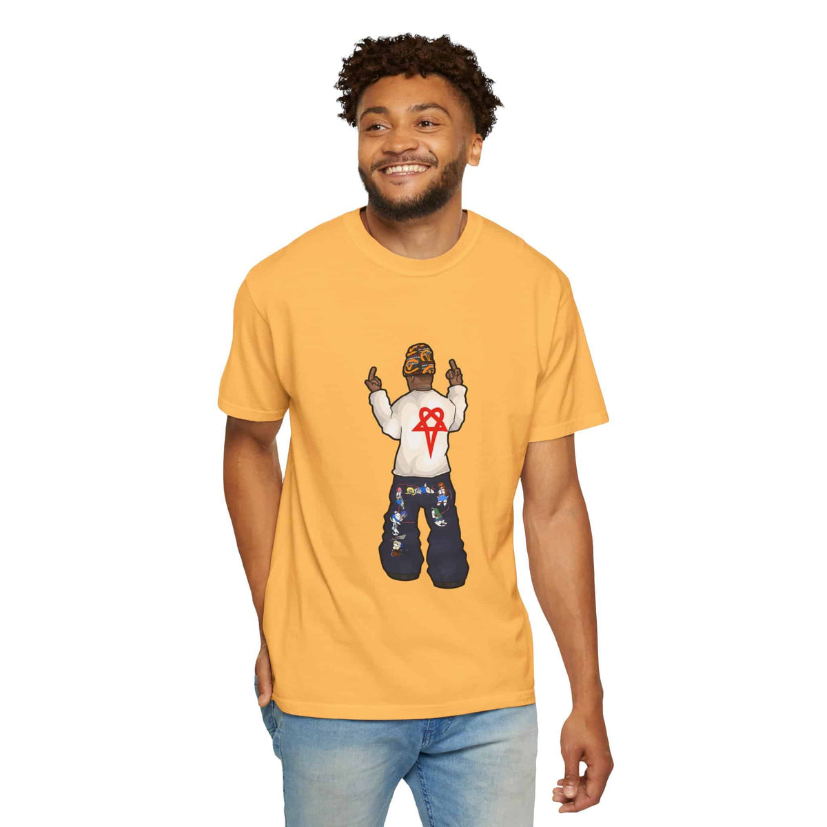 Rebel Attitude Unisex Garment-Dyed T-shirt image 33