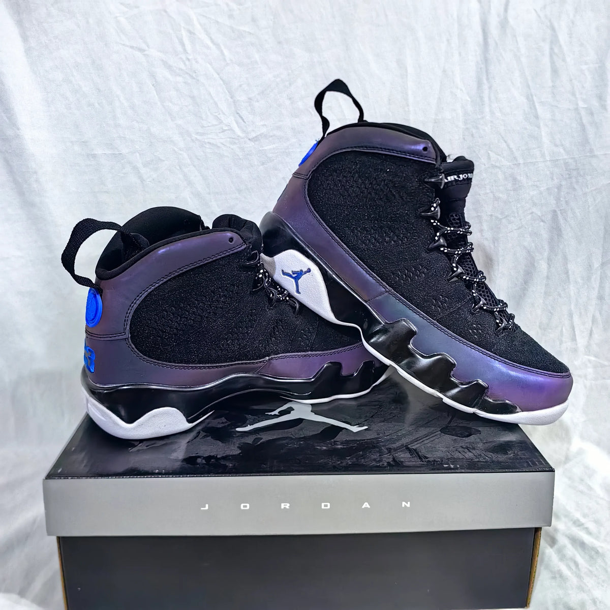AJ 9 Retro Racer Blue Shoes Sneakers - nk0002620 image 19