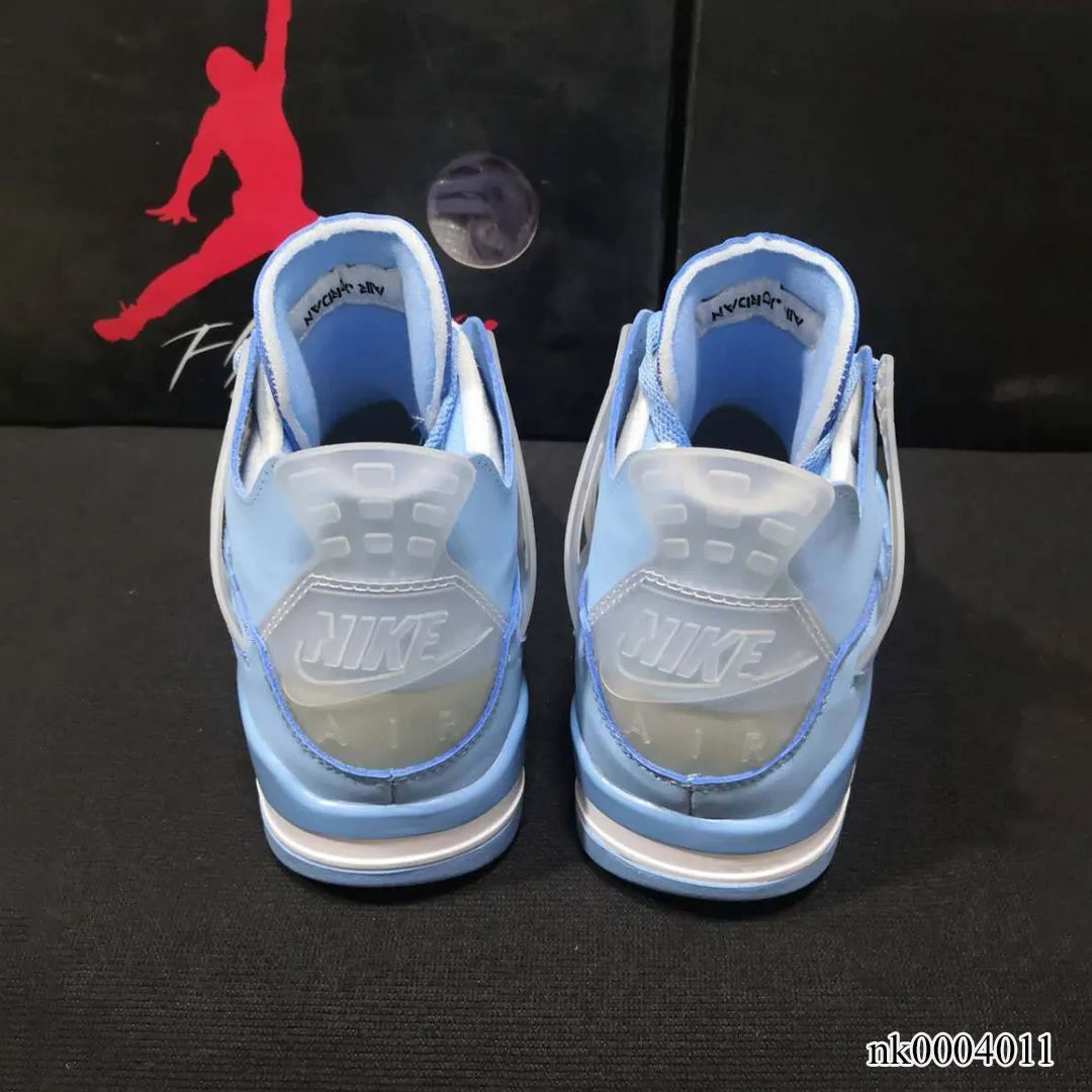 OW x AJ 4 Ice Blue Shoes Sneakers – nk0004011 image 4