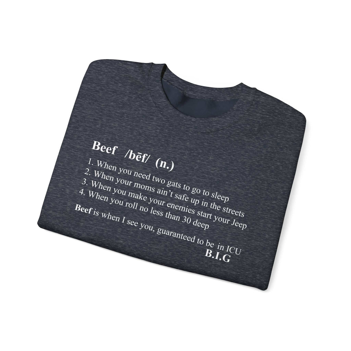 Beef Definition Crewneck Sweatshirt image 26