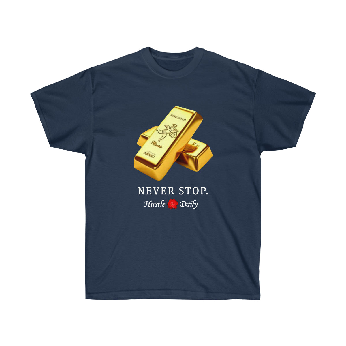 Rap Never Stop Hustle Daily Men T-Shirt image 4