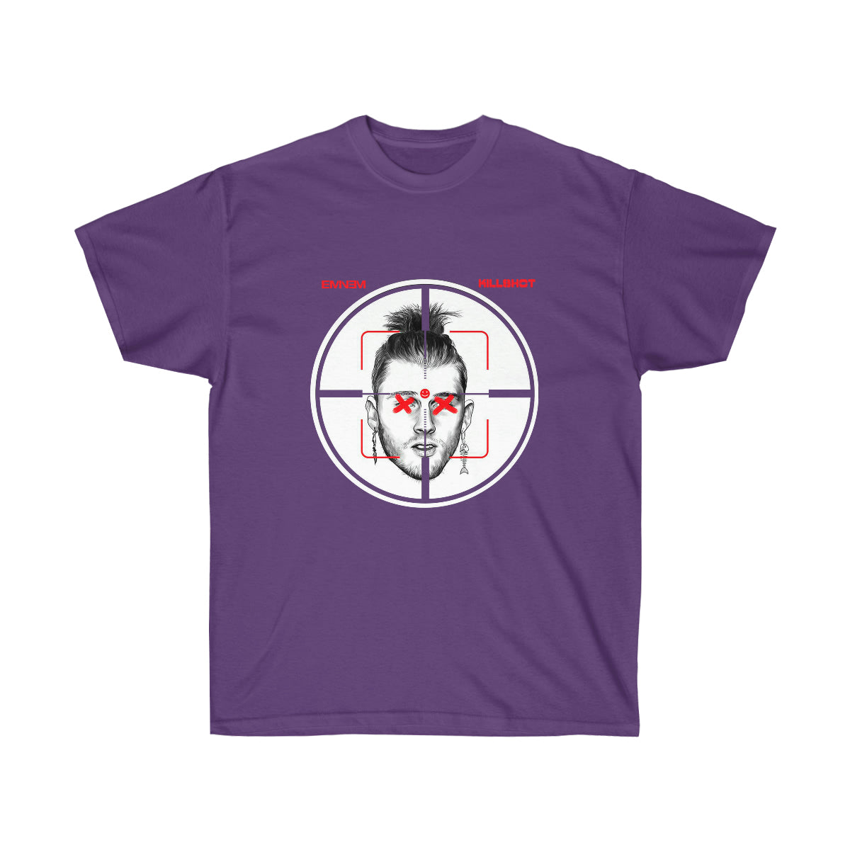 Rap K#llShot Men T-Shirt - Purple, L image