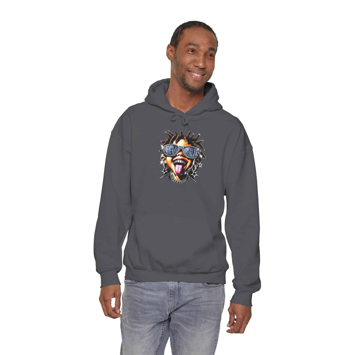Diamond Drip Hooded Sweatshirt image 66