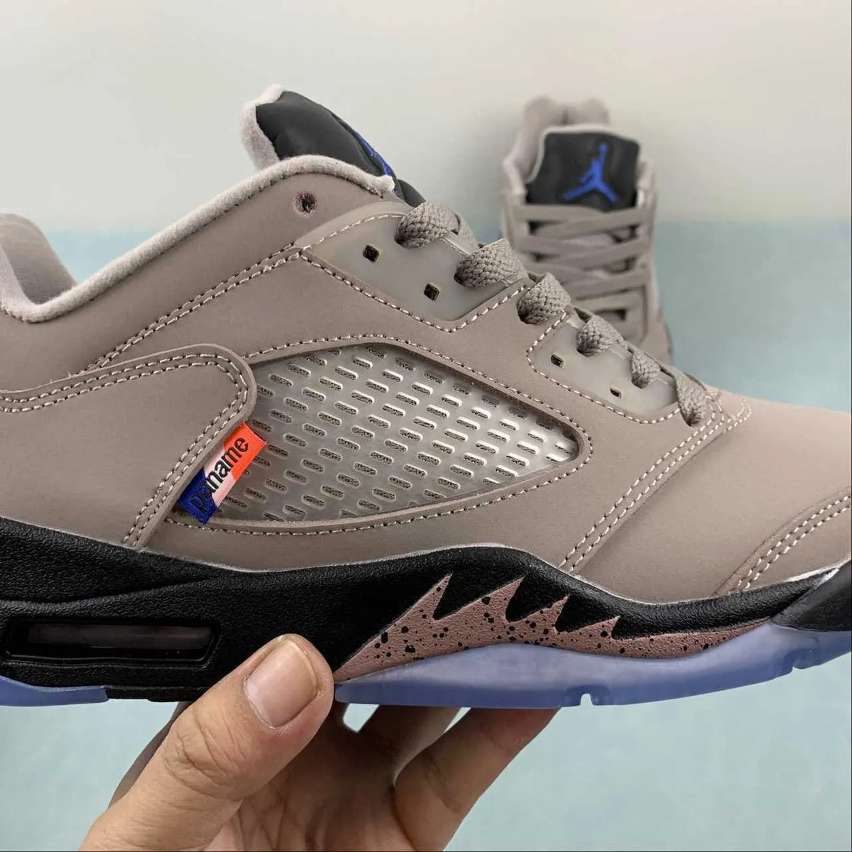 PSG x AJ 5 Retro Low 'Paname' Shoes Sneakers - nk0005109 image 12