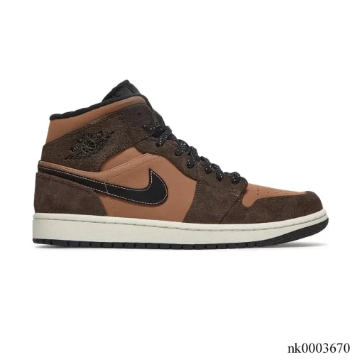 AJ 1 Mid SE "Earth Tone" Shoes Sneakers - nk0003670 image 0